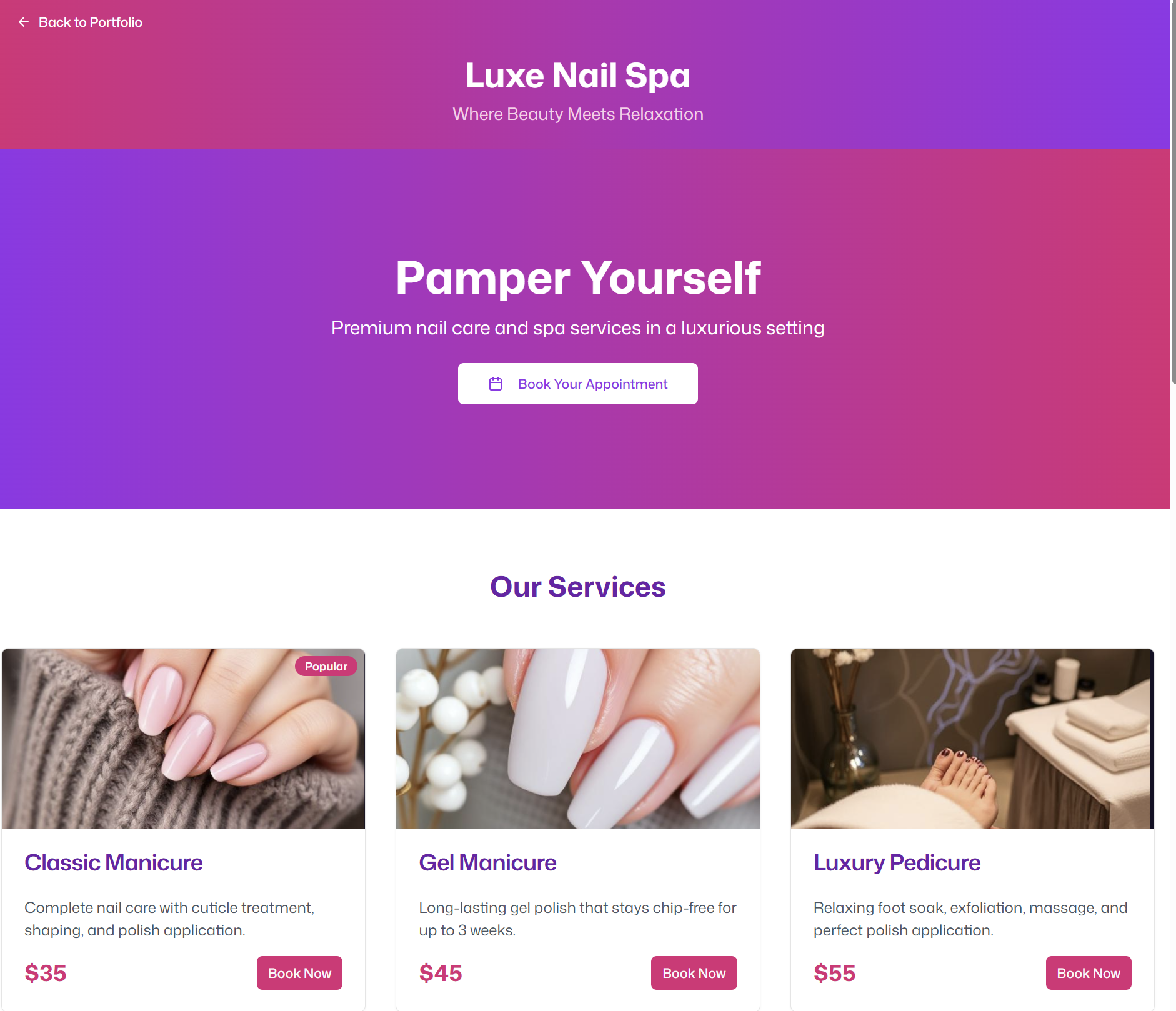 Luxe Nail Spa